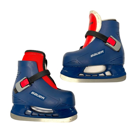 Bauer Shoes Bauer Lil Champ Youth Junior Ice Hockey Skates Size 8